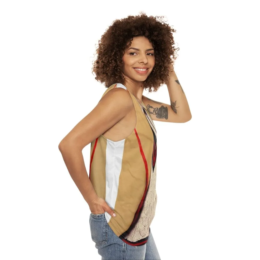 5th Doctor Unisex Tank Top - Retro Doctor Who Apparel
