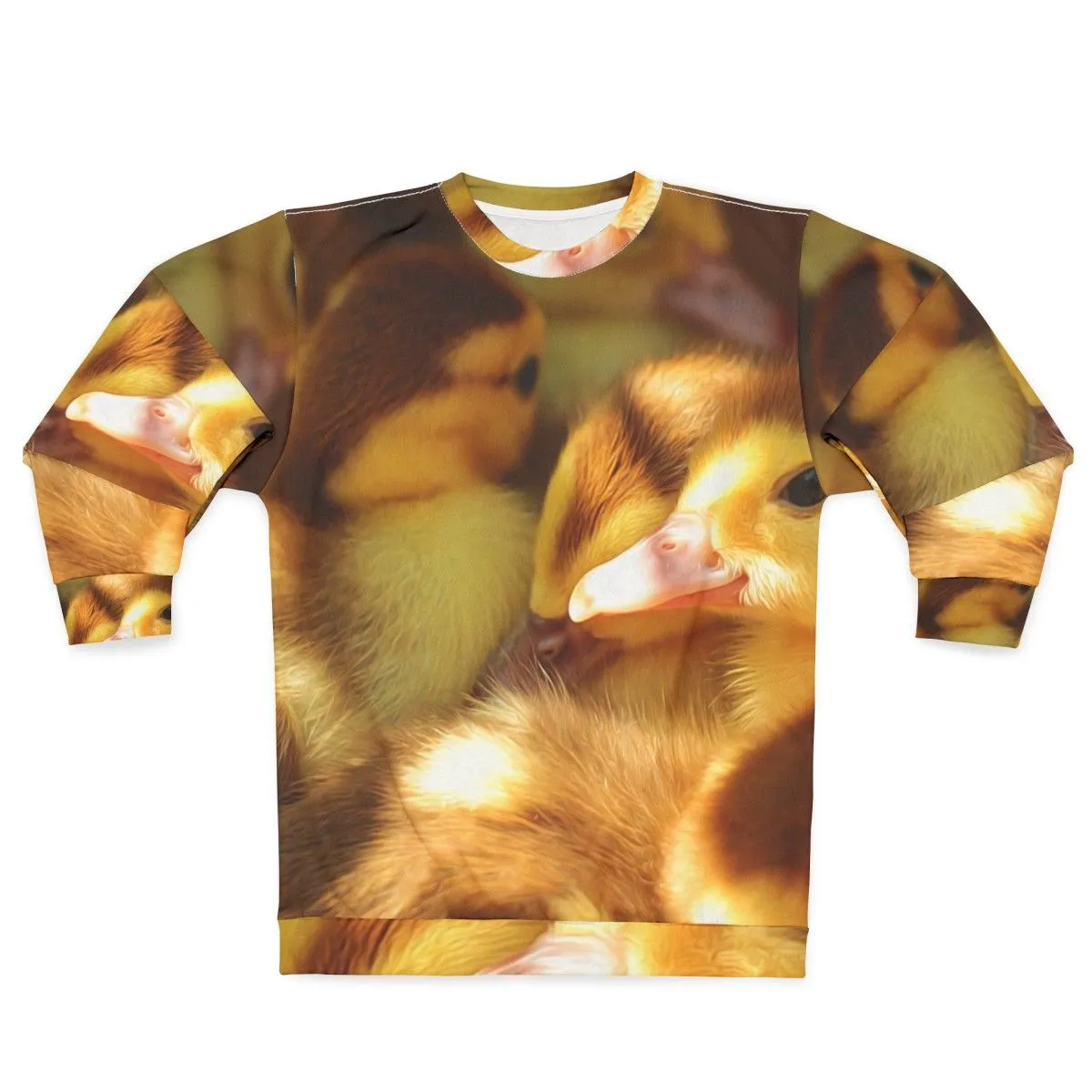 Adorable Ducklings Sweatshirt - Cute Fluffy Ducks Fashion