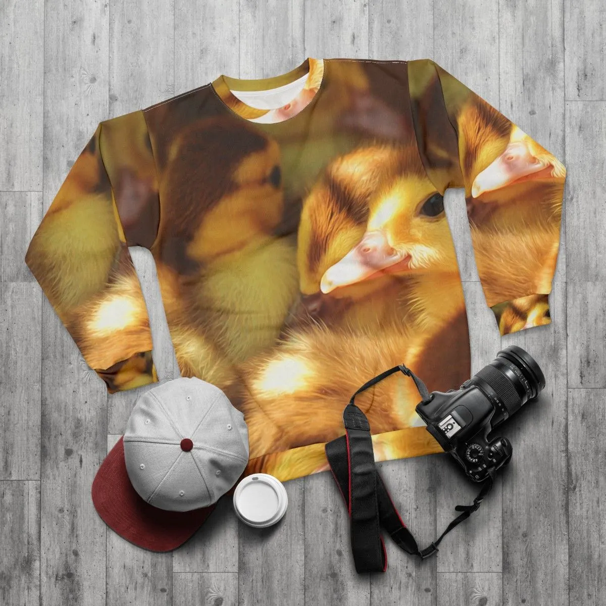 Adorable Ducklings Sweatshirt - Cute Fluffy Ducks Fashion