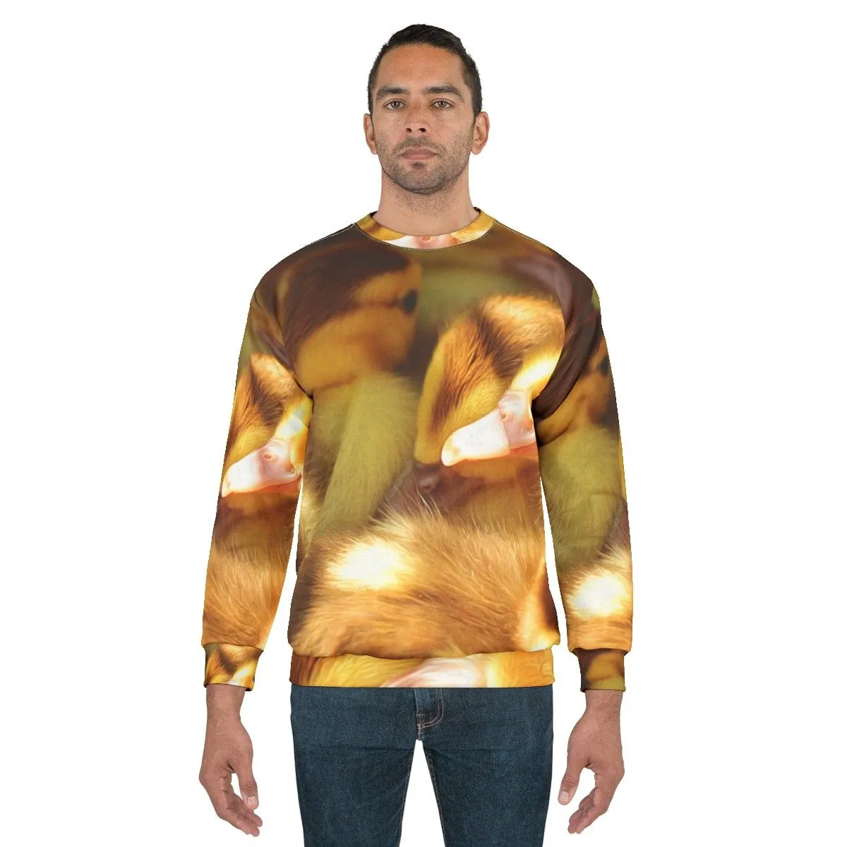 Adorable Ducklings Sweatshirt - Cute Fluffy Ducks Fashion