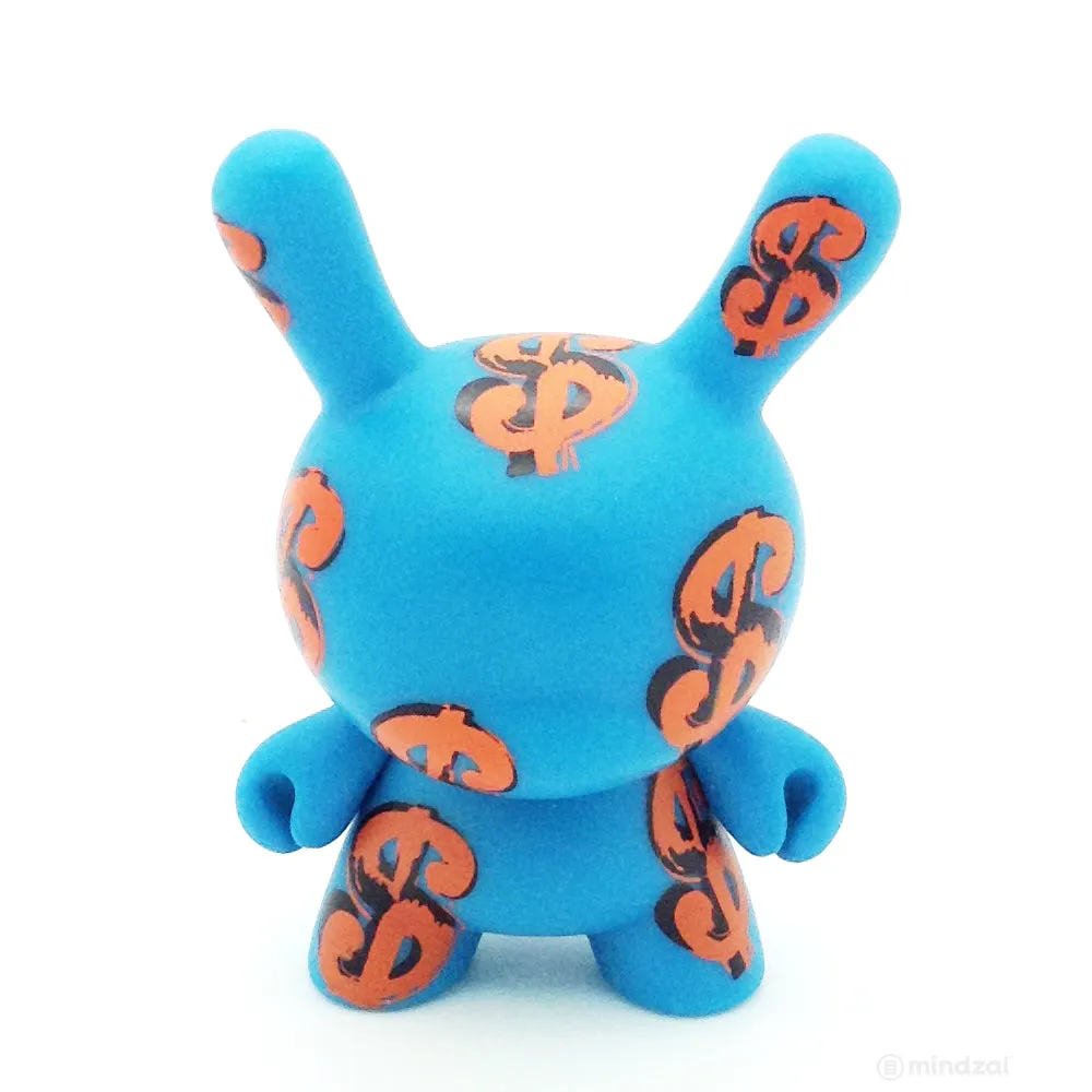 Andy Warhol Mini Dunny Series Blind Box - Dollar Sign (Blue)