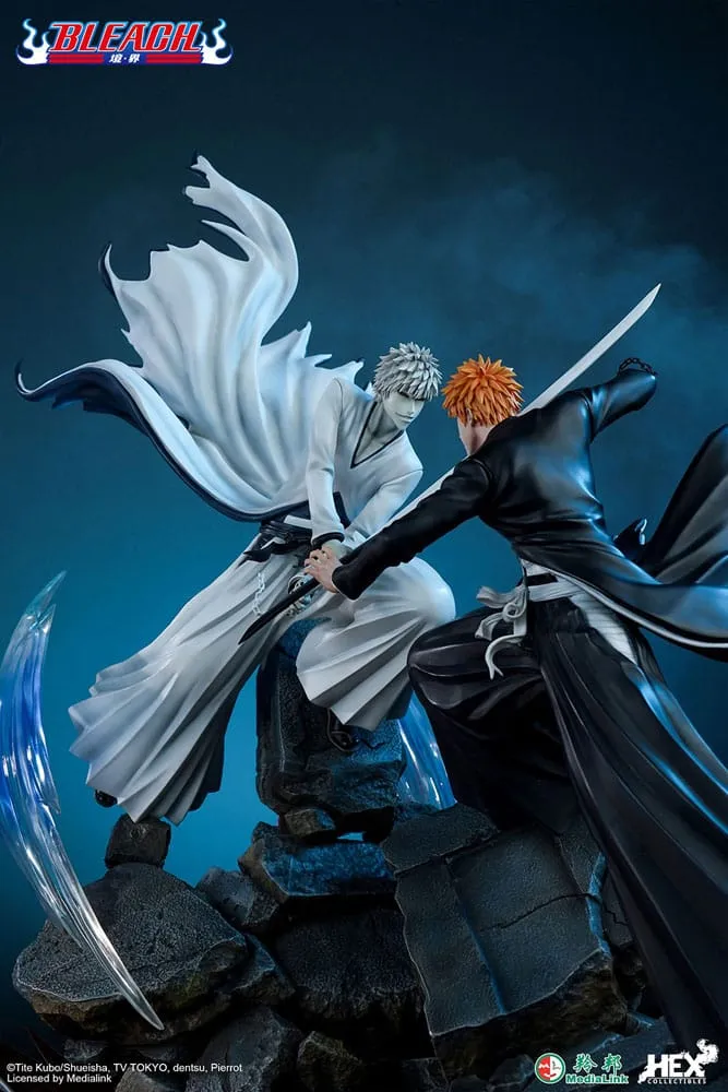 Bleach Elite Dynamic Statue 1/6 Ichigo Kurosaki Vs Hollow Ichigo 56 Cm