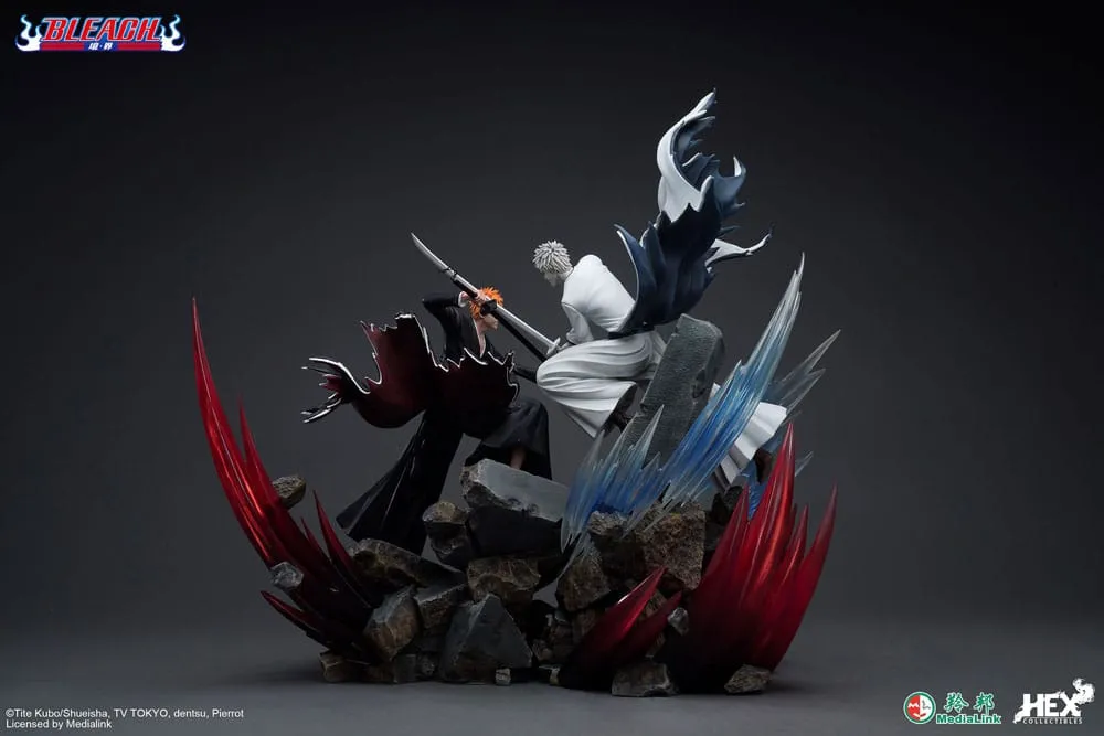 Bleach Elite Dynamic Statue 1/6 Ichigo Kurosaki Vs Hollow Ichigo 56 Cm