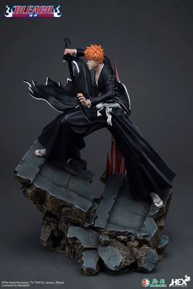 Bleach Elite Dynamic Statue 1/6 Ichigo Kurosaki Vs Hollow Ichigo 56 Cm