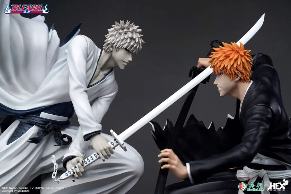 Bleach Elite Dynamic Statue 1/6 Ichigo Kurosaki Vs Hollow Ichigo 56 Cm