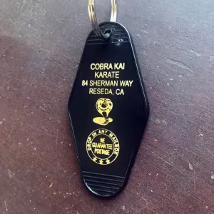 Cobra Kai Karate (The Karate Kid) Motel Key FOB Keychain