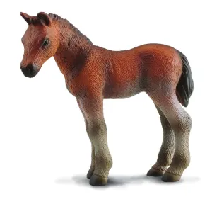 Collecta New Thoroughbred Foal Standing Figure (Red)