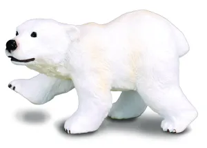 Collecta Polar Bear Cub Standing Figure (Green)