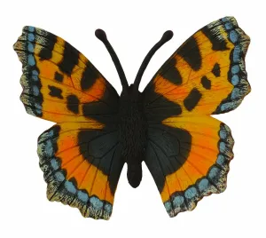Collecta Small Tortoiseshell Butterfly (Red)