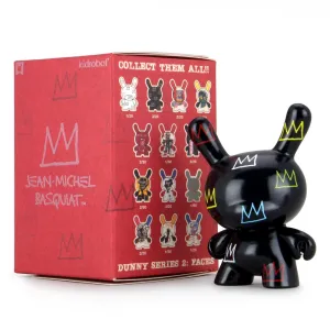 Colour Crown - Jean Michel Basquiat Dunny by Kidrobot