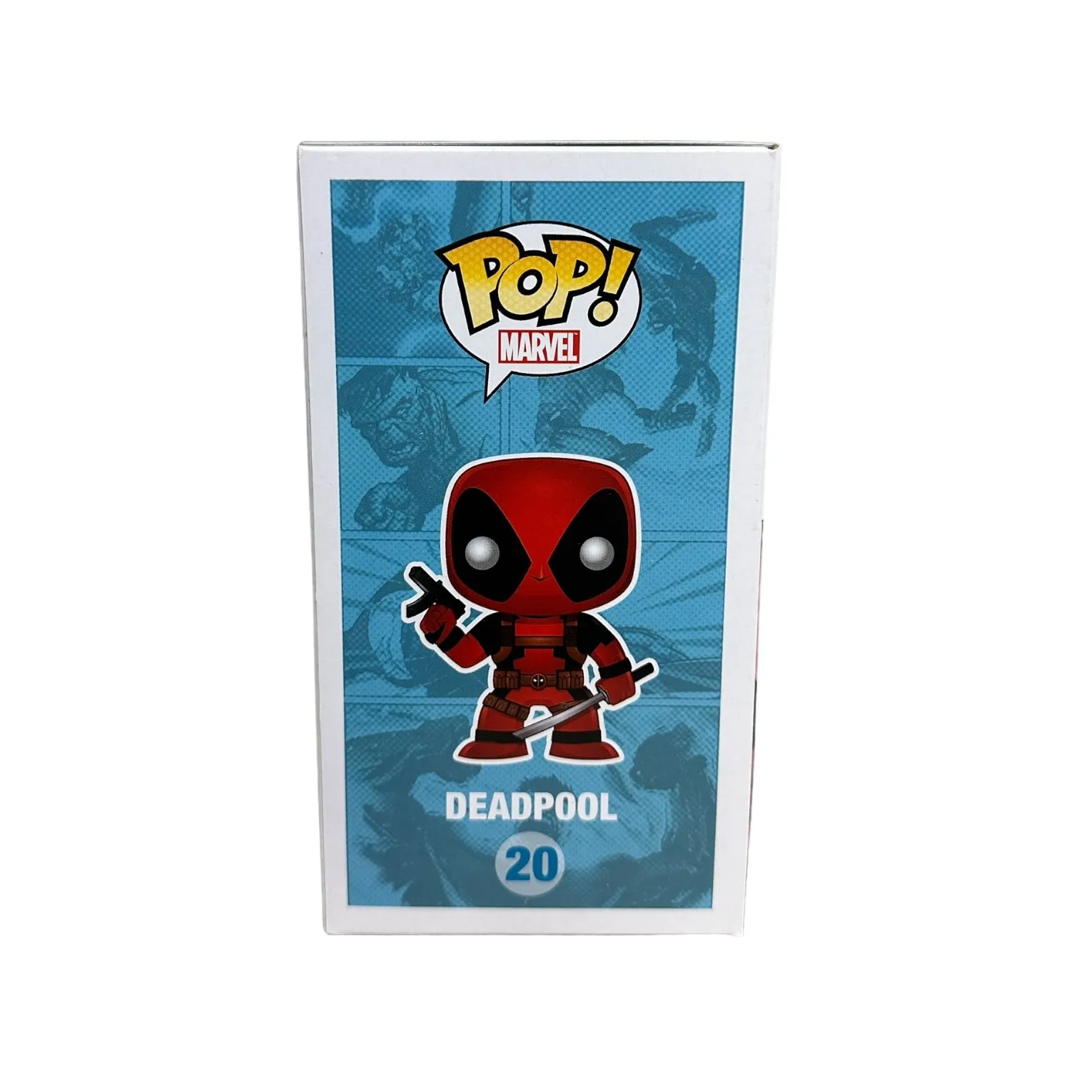 Deadpool #20 (Black & White - Error Glow Head) Funko Pop! - Marvel Universe - Matt's Cavalcade of Comics, Cards & Collectibles Exclusive - Condition 8/10