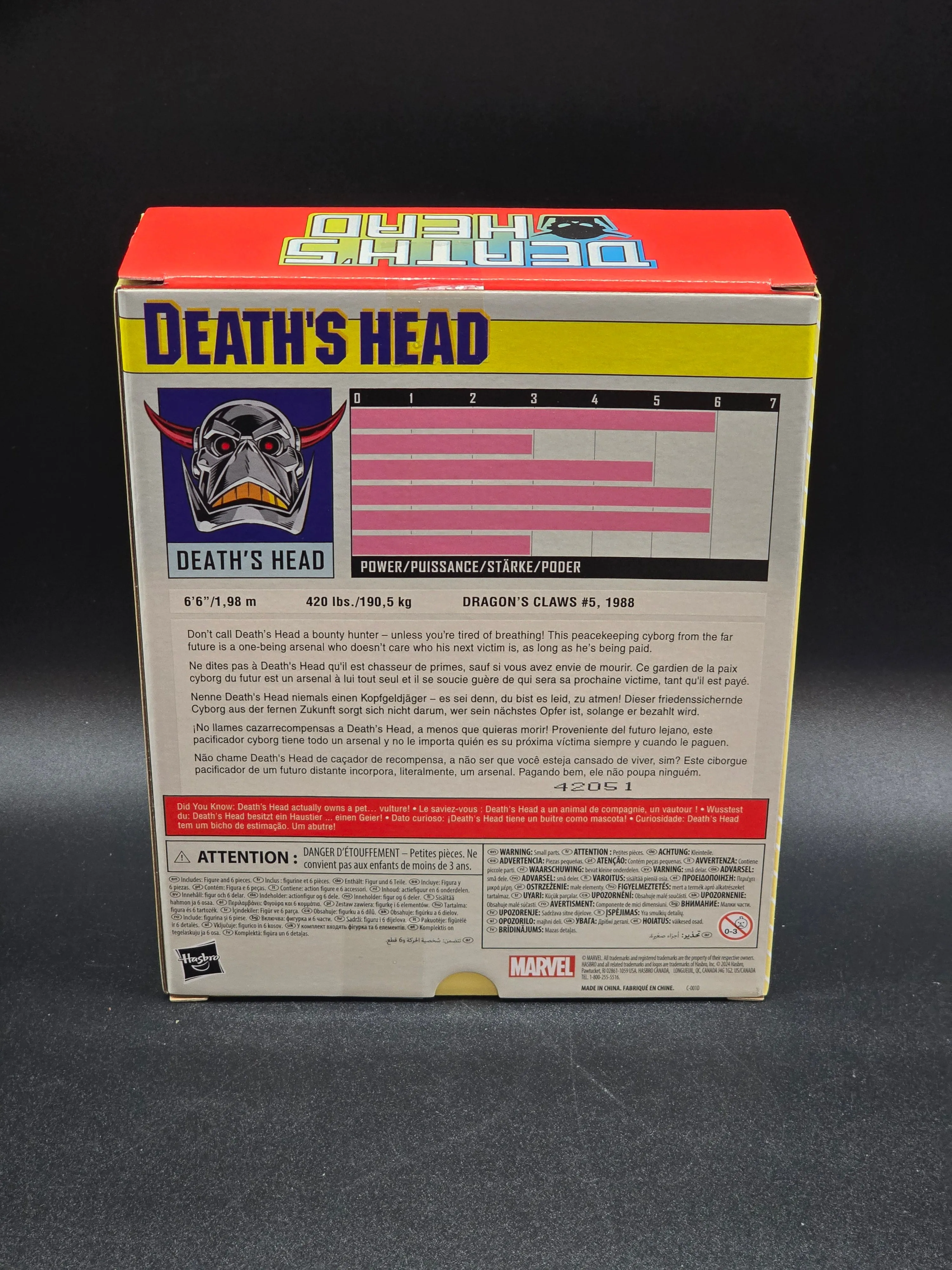 Death's Head Marvel Legends SDCC 2024 Exclusive