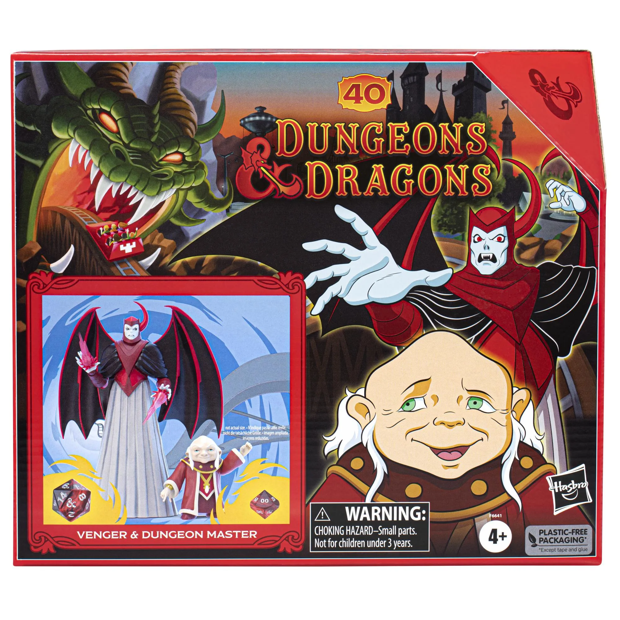 Dungeons & Dragons - Cartoon Classics - Scale Dungeon Master & Venger Figure