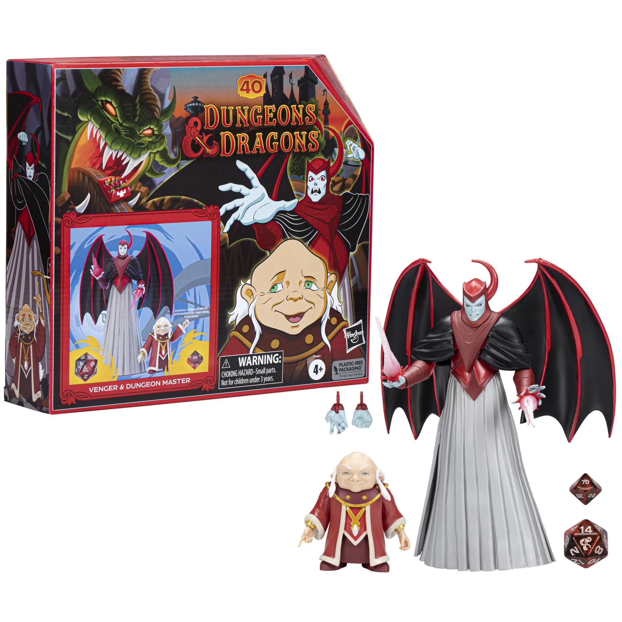 Dungeons & Dragons - Cartoon Classics - Scale Dungeon Master & Venger Figure