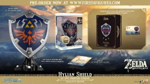First4Figures THE LEGEND OF ZELDA™: BREATH OF THE WILD Hylian Shield (Collector’s Edition)