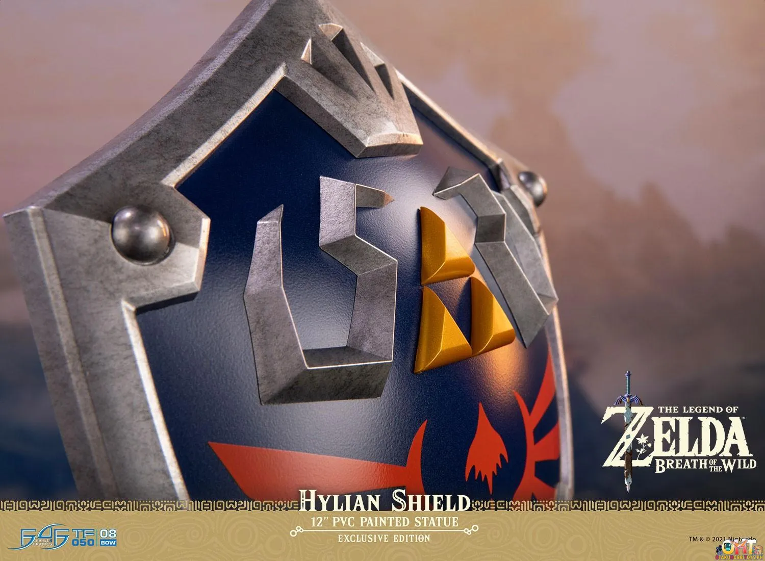 First4Figures THE LEGEND OF ZELDA™: BREATH OF THE WILD Hylian Shield (Collector’s Edition)