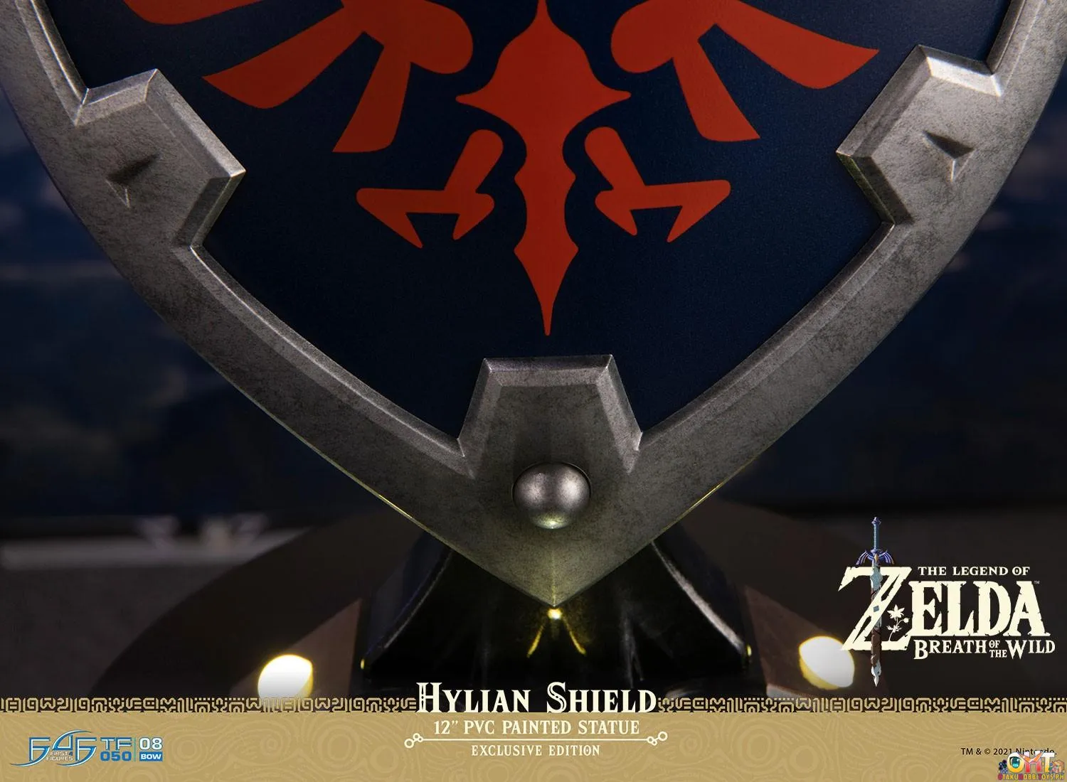 First4Figures THE LEGEND OF ZELDA™: BREATH OF THE WILD Hylian Shield (Collector’s Edition)