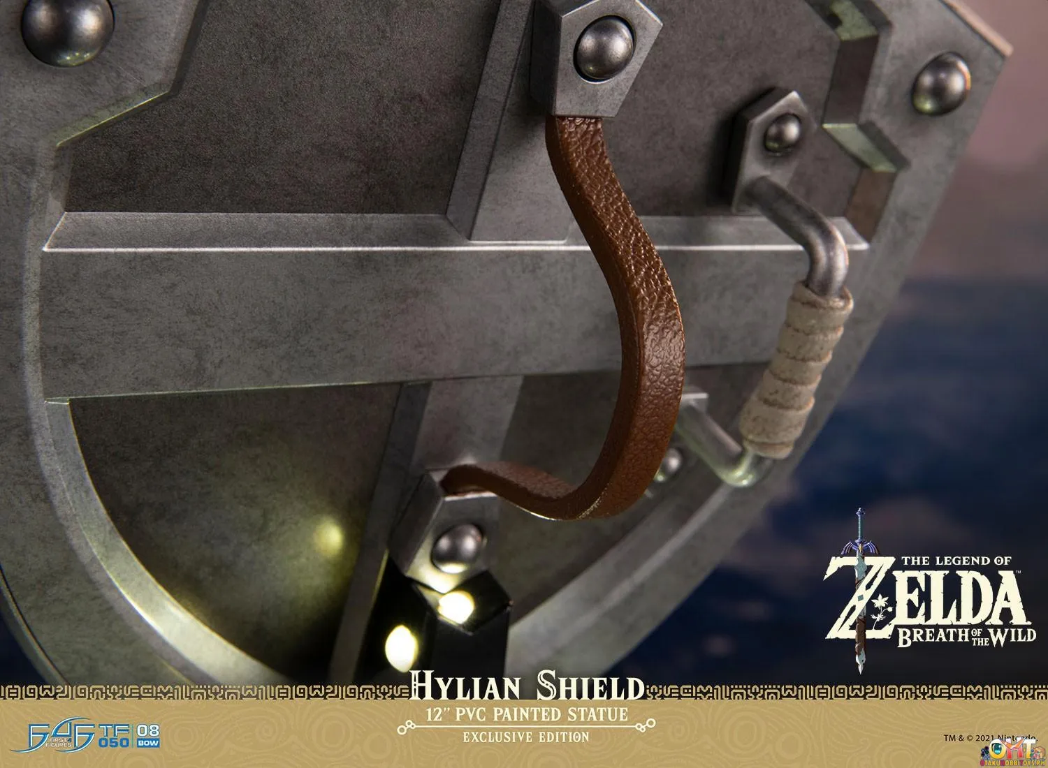 First4Figures THE LEGEND OF ZELDA™: BREATH OF THE WILD Hylian Shield (Collector’s Edition)
