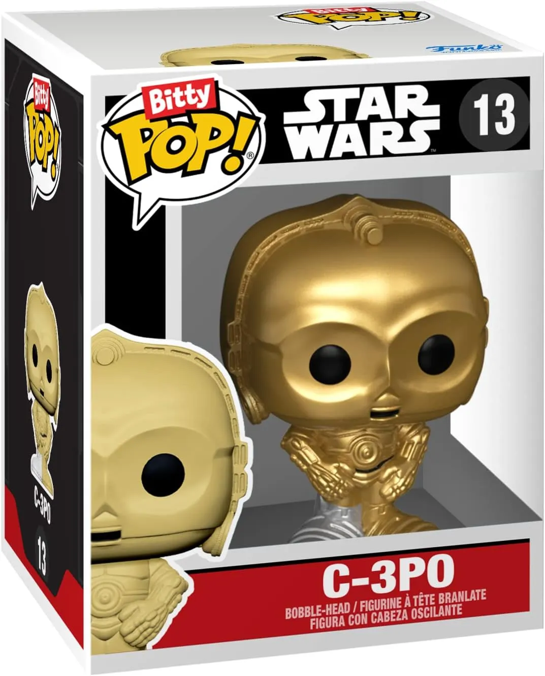 Funko Bitty Pop Star Wars Mini Collectible Toys 4 Pack (Styles Vary)
