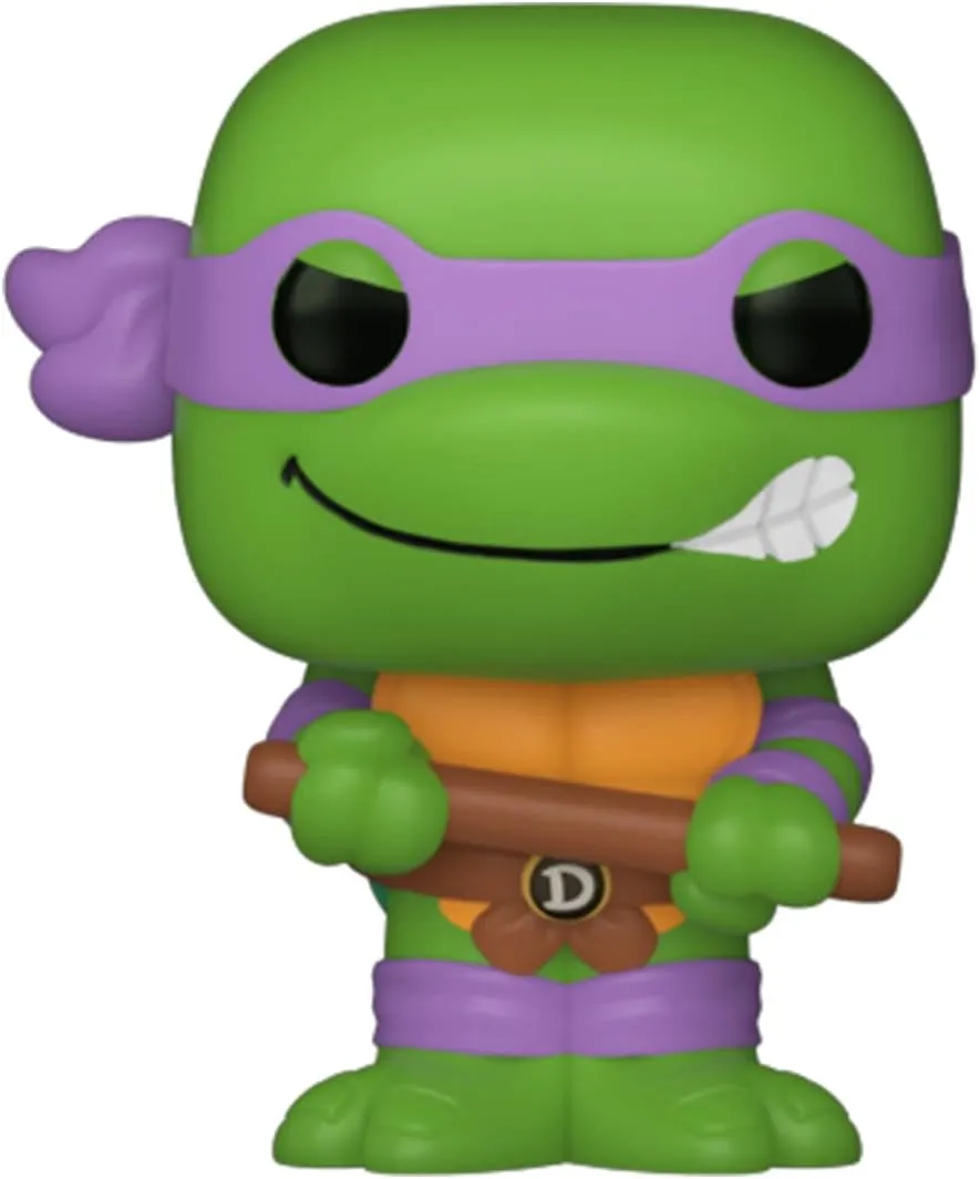 Funko Bitty Pop Teenage Mutant Ninja Turtles Mini Collectible Toys 4 Pack (Styles Vary)