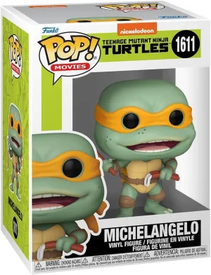 Funko Pop! Cartoon Animation: Nickelodeon - Teenage Mutant Ninja Turtle - Michael Angelo Sausage Nunchuks