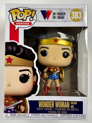 Funko Pop! DC Heroes Wonder Woman (Golden Age) #383 WW 80th Anniversary