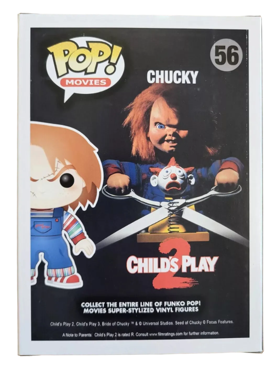 Funko Pop Movie: Childs Play 2 Chucky #56 Horror Figure