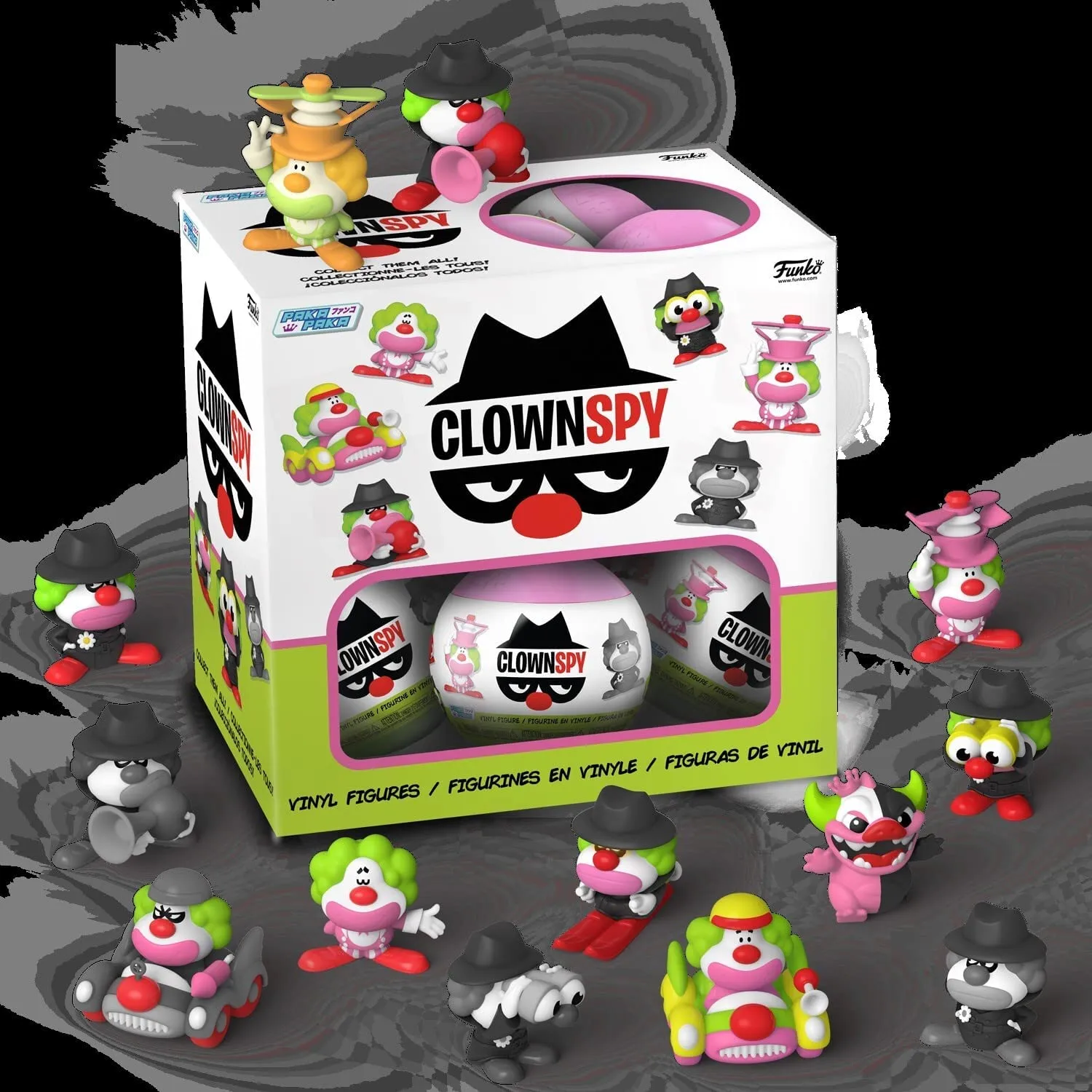 Funko Pop! Paka Paka: Clown Spy (One Mystery Collectible Figure)