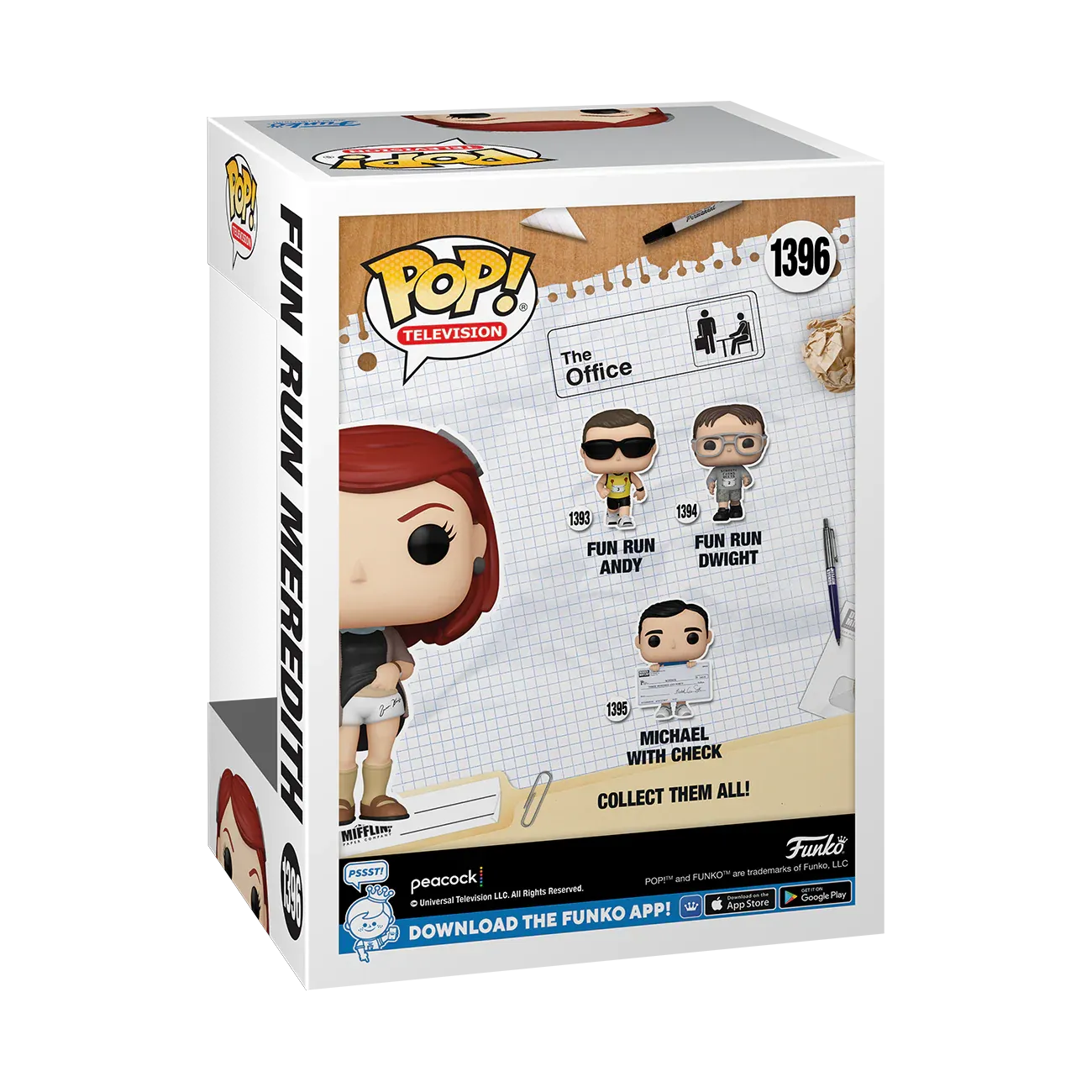 Funko Pop! Television: The Office - Fun Run Meredith (Special Edition)
