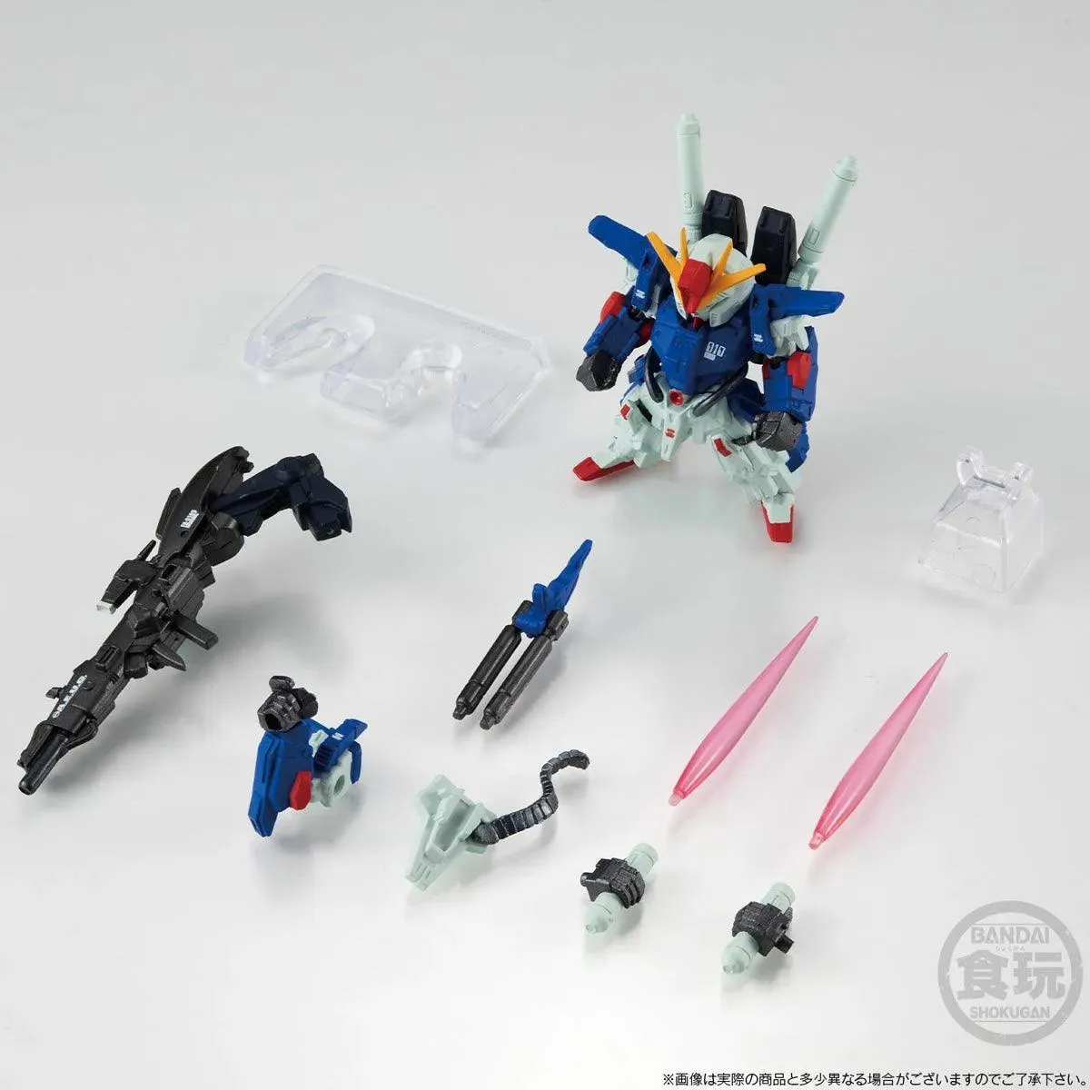 FW Gundam Converge Core Full Armour ZZ Gundam W/O Gum (P-Bandai)