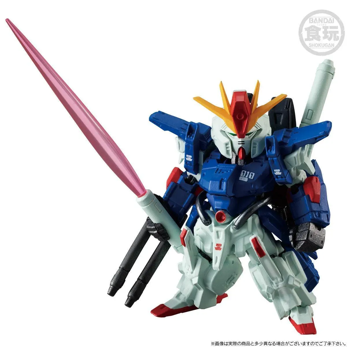 FW Gundam Converge Core Full Armour ZZ Gundam W/O Gum (P-Bandai)