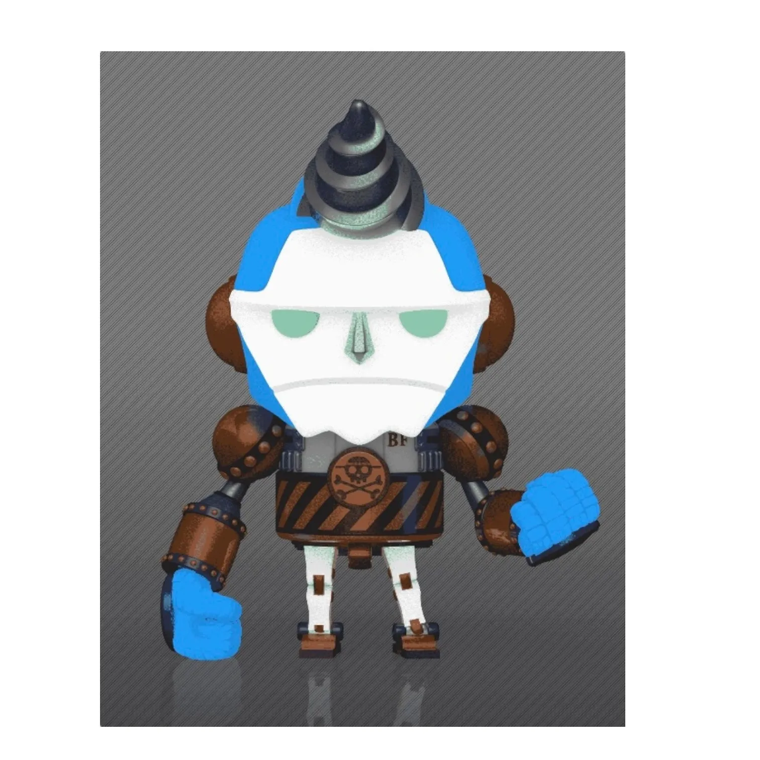 General Franky #1776 (Glow Chase) Funko Pop! - One Piece - Chalice Collectibles Pre-Release Exclusive
