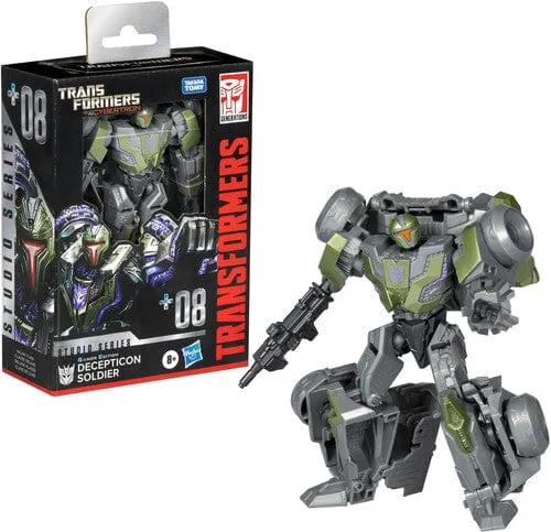 HASBRO COLLECTIBLES: TRANSFORMERS WAR FOR CYBERTRON - STUDIO SERIES - DELUXE DECEPTICON SOLDIER 08 ACTION FIGURE