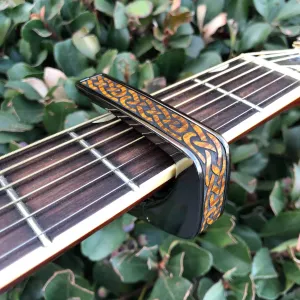 Hawaiian Koa Celtic Knot | Deluxe Capo