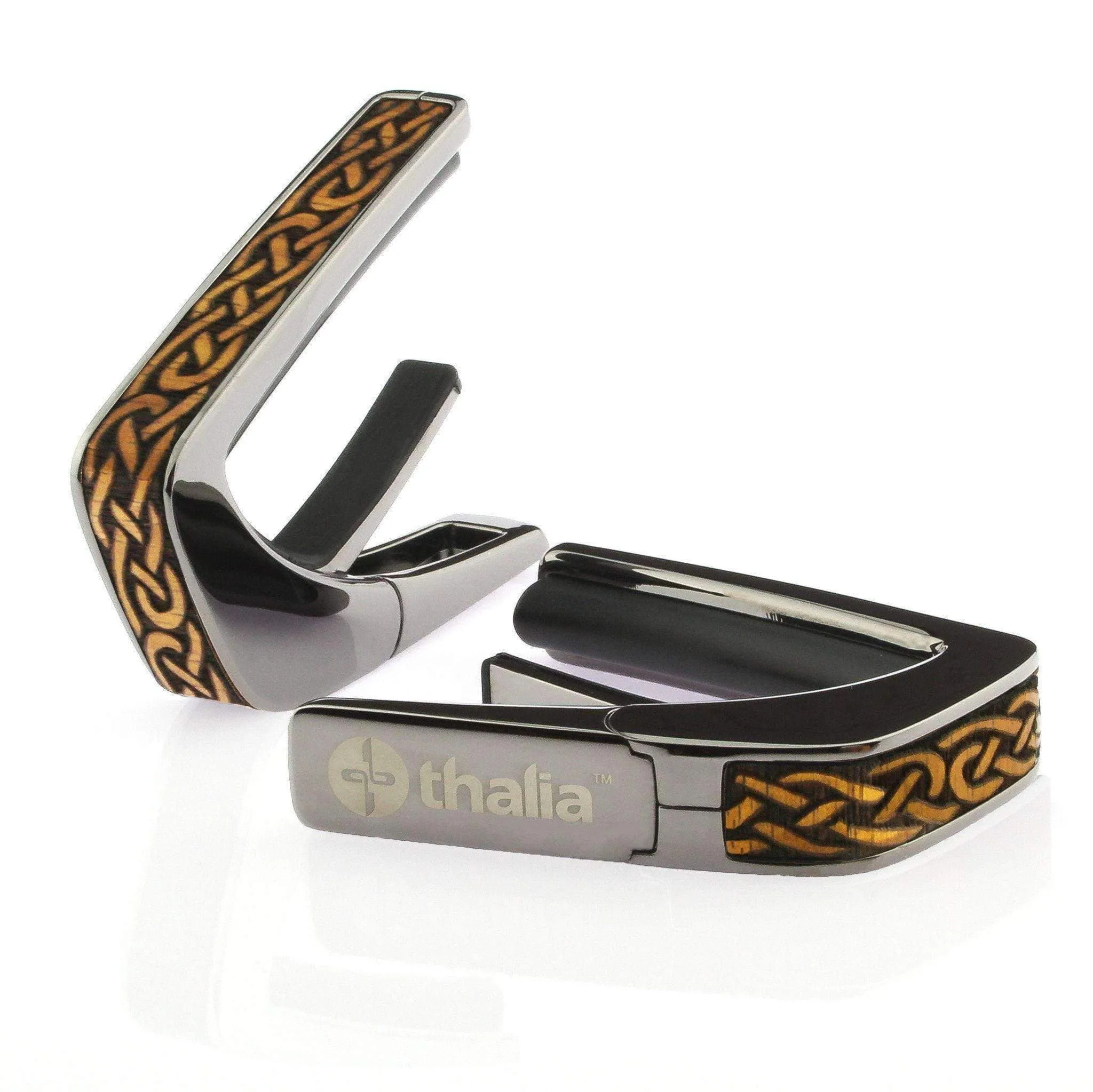 Hawaiian Koa Celtic Knot | Deluxe Capo