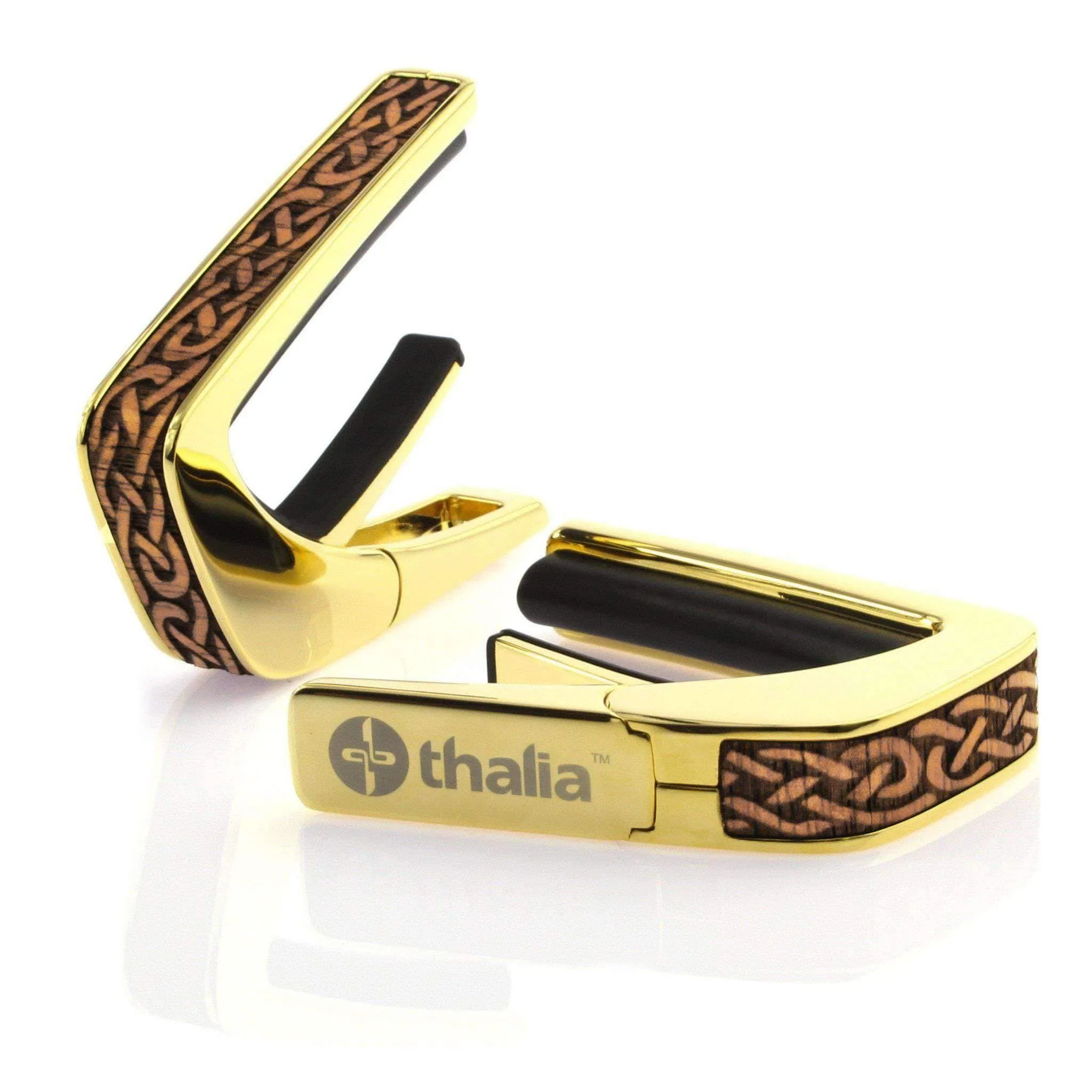 Hawaiian Koa Celtic Knot | Deluxe Capo
