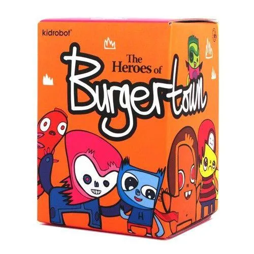 Kidrobot Heroes of Burgertown (1 Blind Box)
