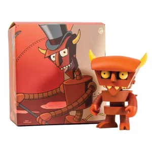 Kidrobot x Futurama Robot Devil 6" Brown Vinyl Figure