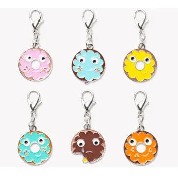 Kidrobot Yummy Donuts Enamel Zipper Pulls by Heidi Kenney: (1 Blind Pack)