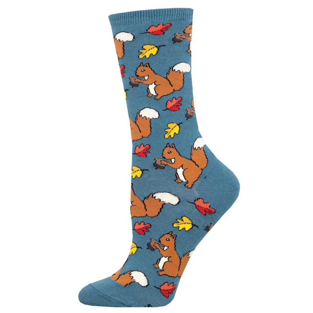 Ladies Squirrel Them Away Socks