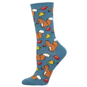 Ladies Squirrel Them Away Socks