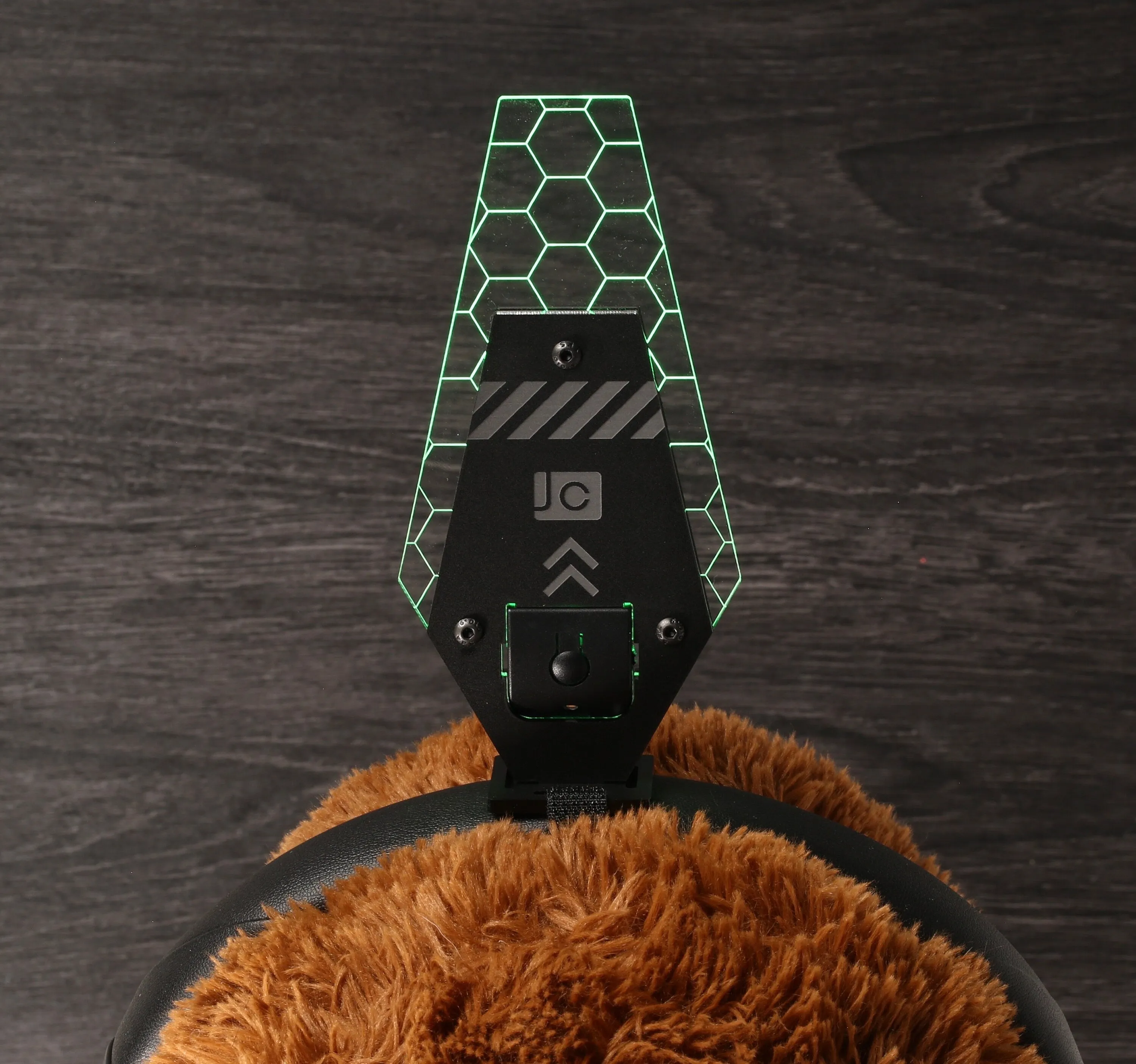 LED Mecha Rabbit HeadPhone  Cyberpunk LED Headset Gear - Color Changing