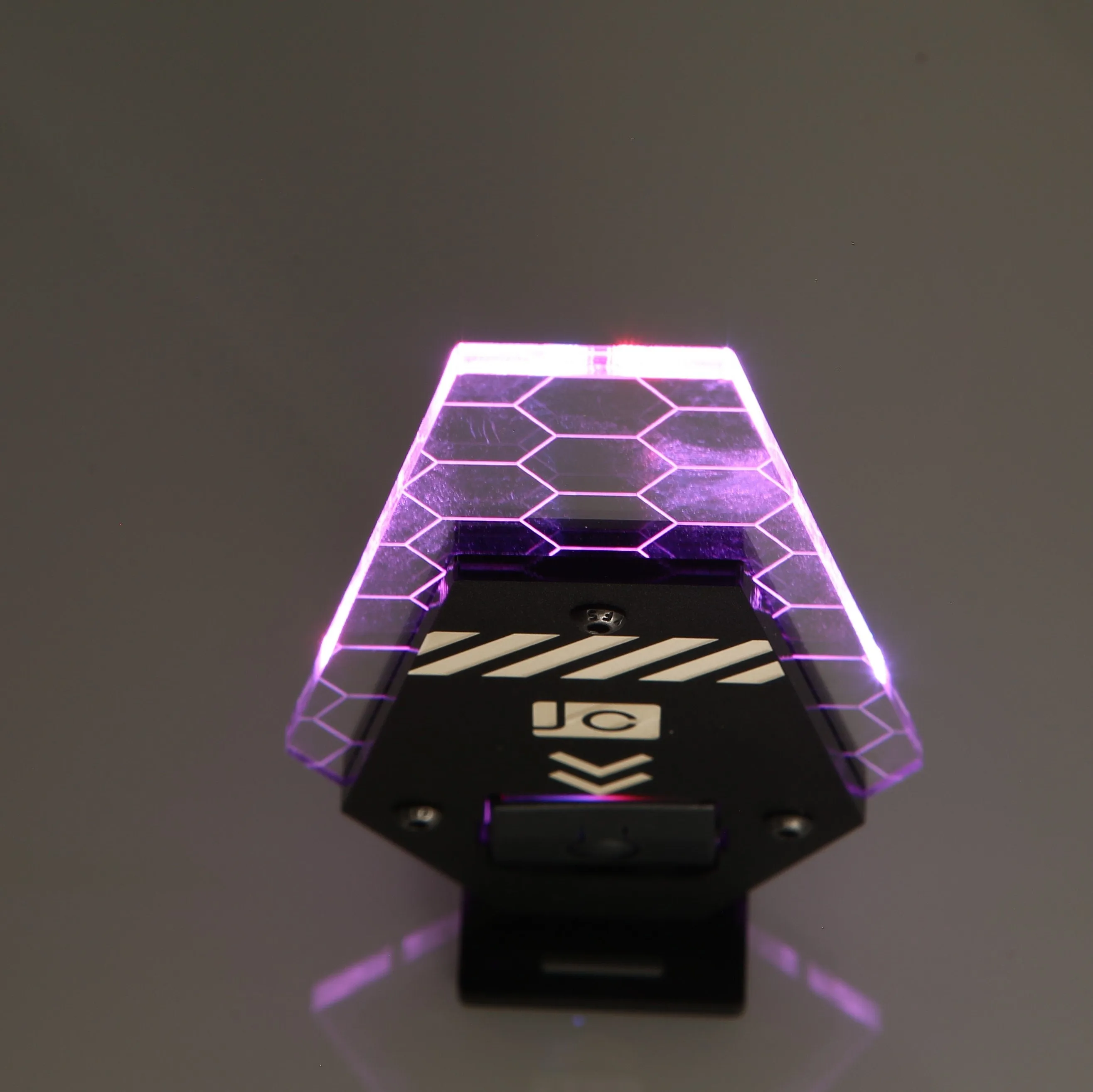 LED Mecha Rabbit HeadPhone  Cyberpunk LED Headset Gear - Color Changing