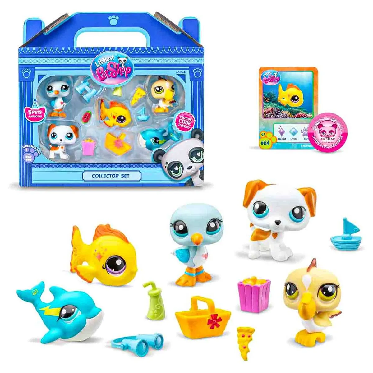 Littlest Pet Shop: Beach Besties Figures Collectors Pack Series 1