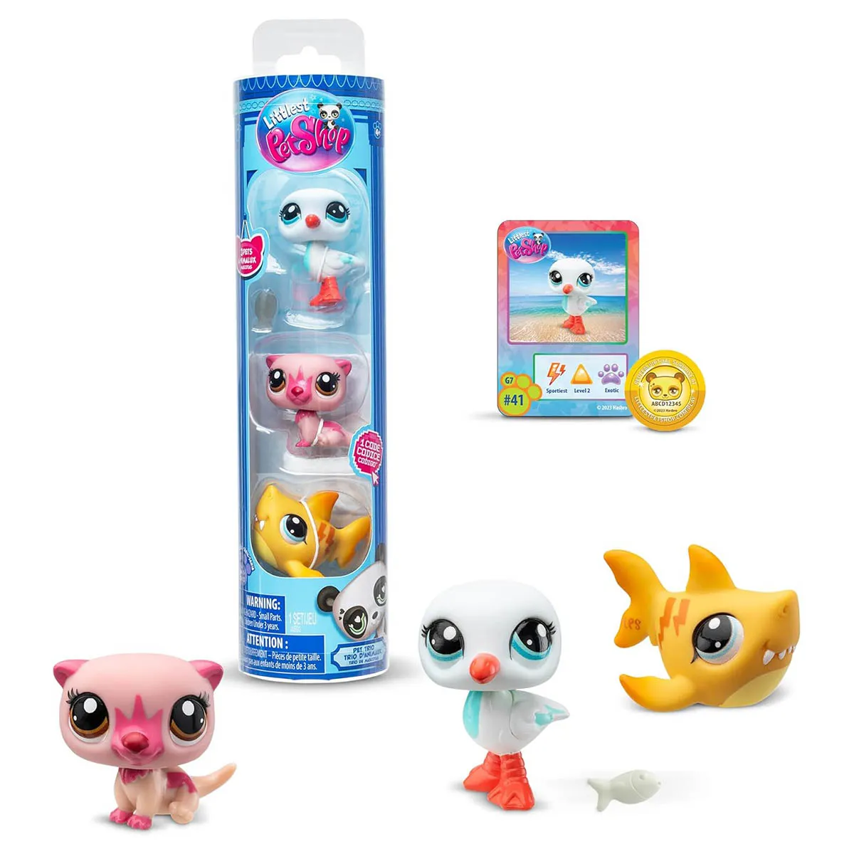 Littlest Pet Shop: Pet Trio Island Vibes Figures Series 1