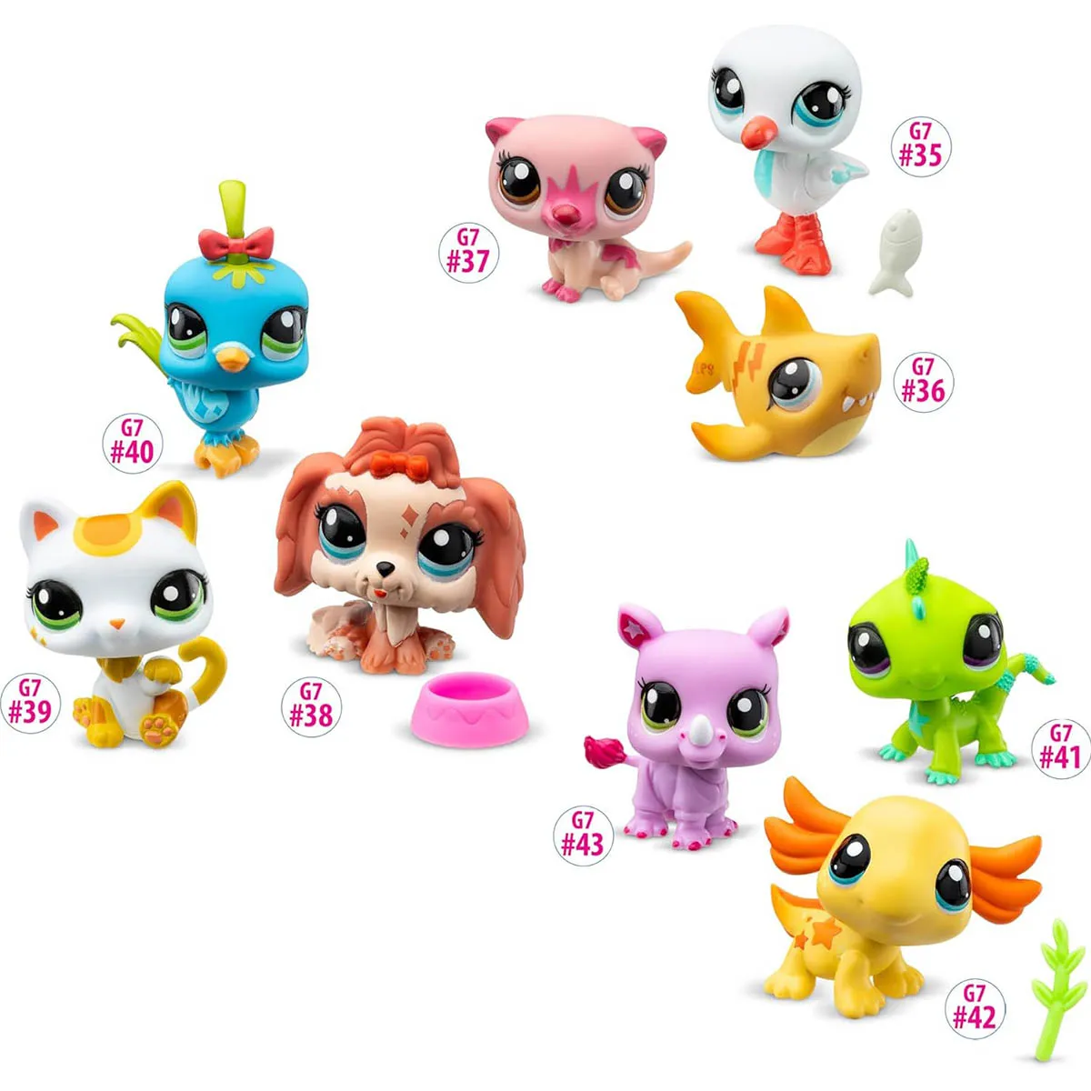 Littlest Pet Shop: Pet Trio Island Vibes Figures Series 1