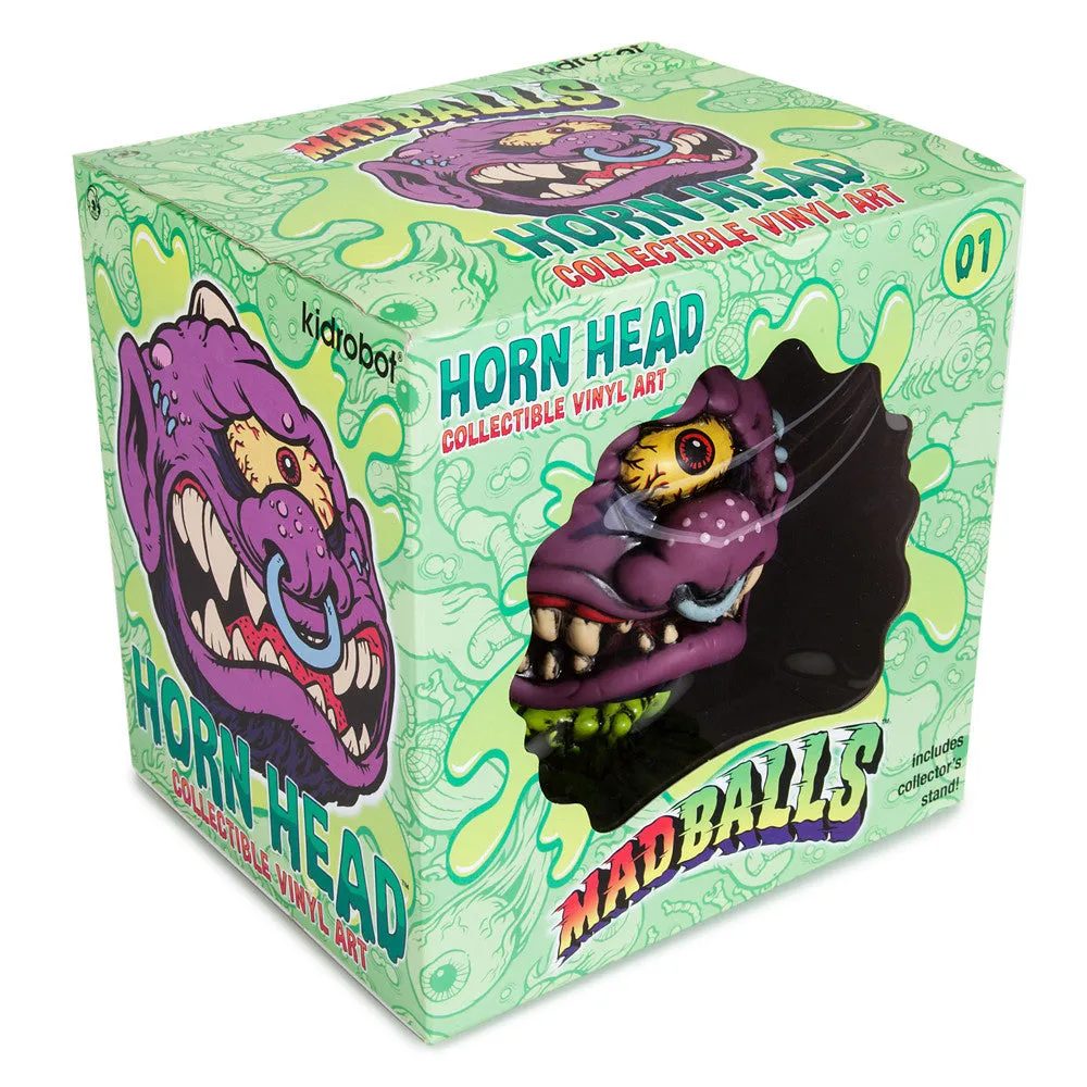 Mad Balls x Kidrobot Horn Head Medium Figure