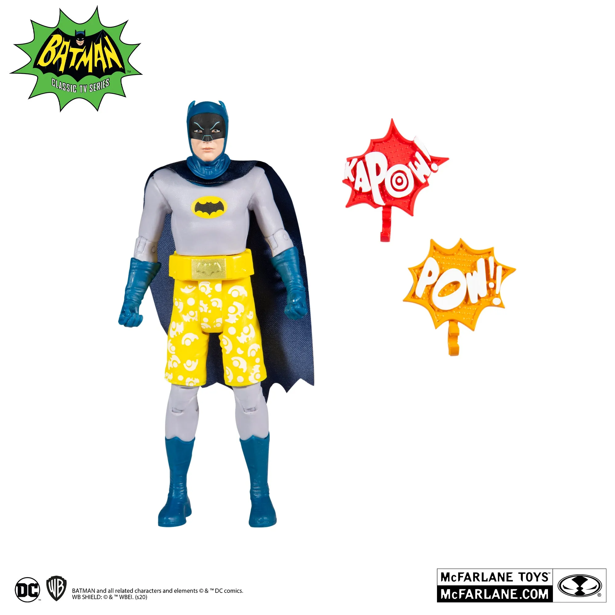 McFarlane Toys DC Retro Batman 66 Batman Swim Shorts