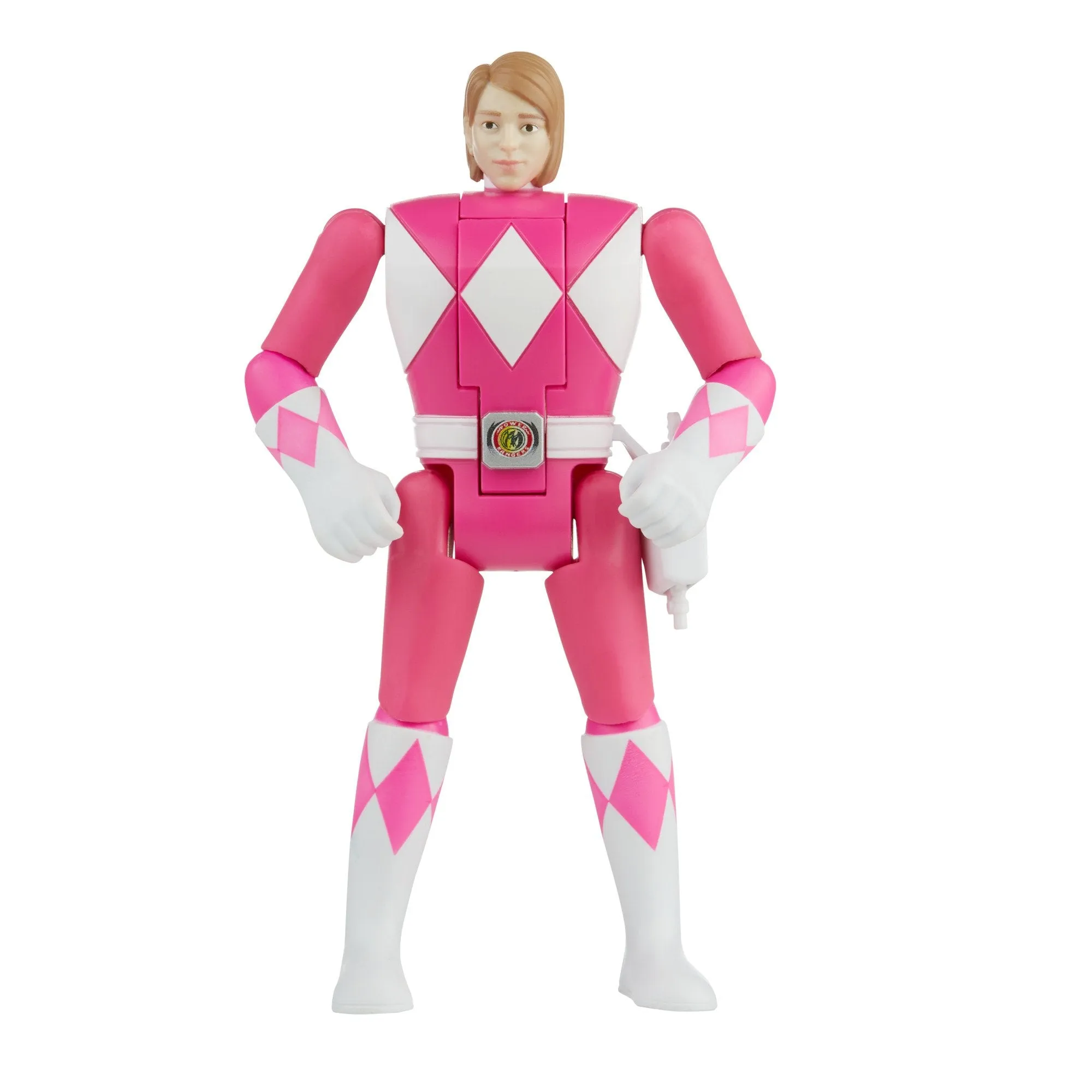 Mighty Morphin Power Rangers - Retro-Morphin Power Rangers - Kimberly (Pink Ranger) Action Figure (F1234) LOW STOCK