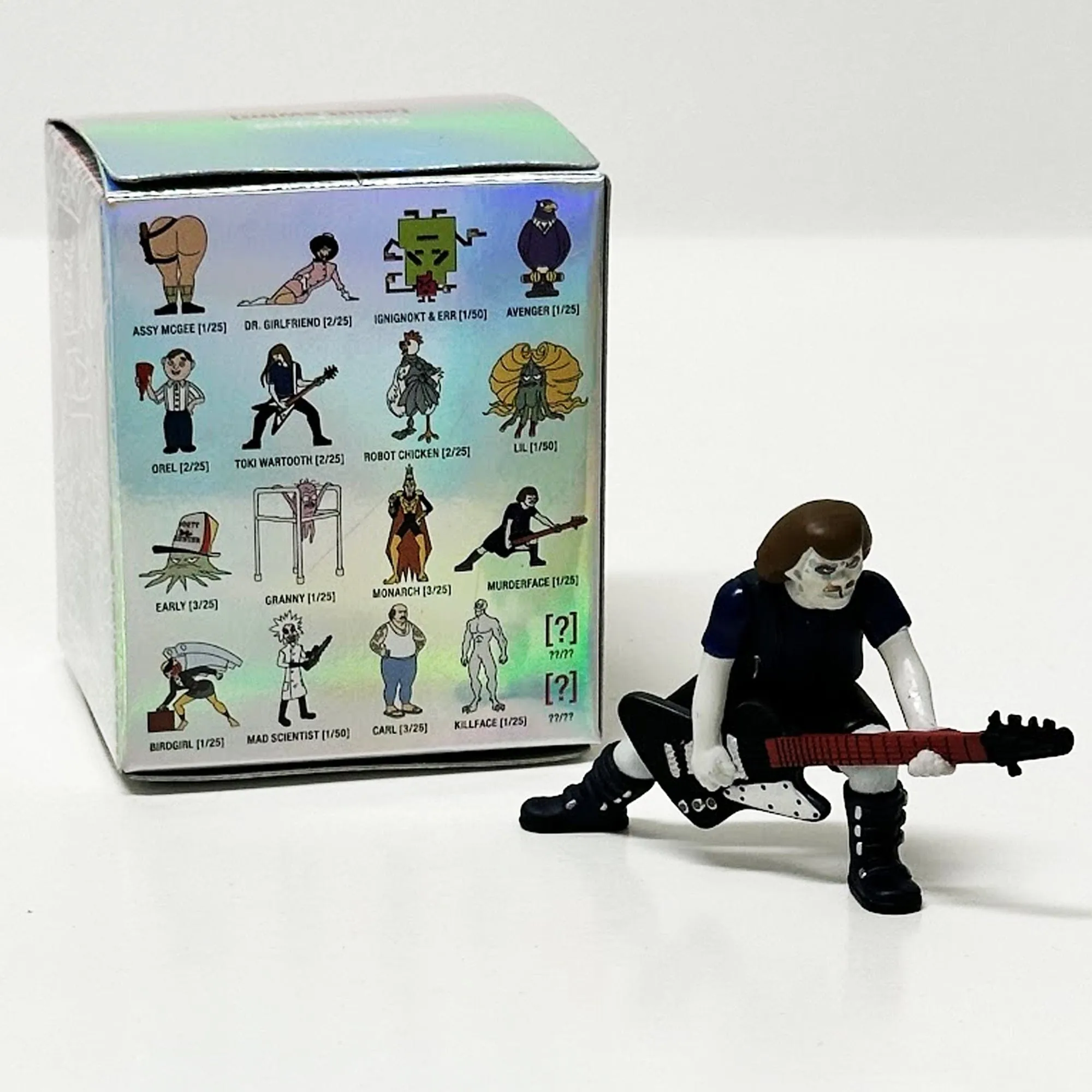 Murderface Metalocalypse 3" Vinyl Mini Figure by Adult Swim Series 1 x Kidrobot